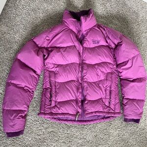 Mountain Hardwear Women's Vibrant Purple Puffy Down Jacket